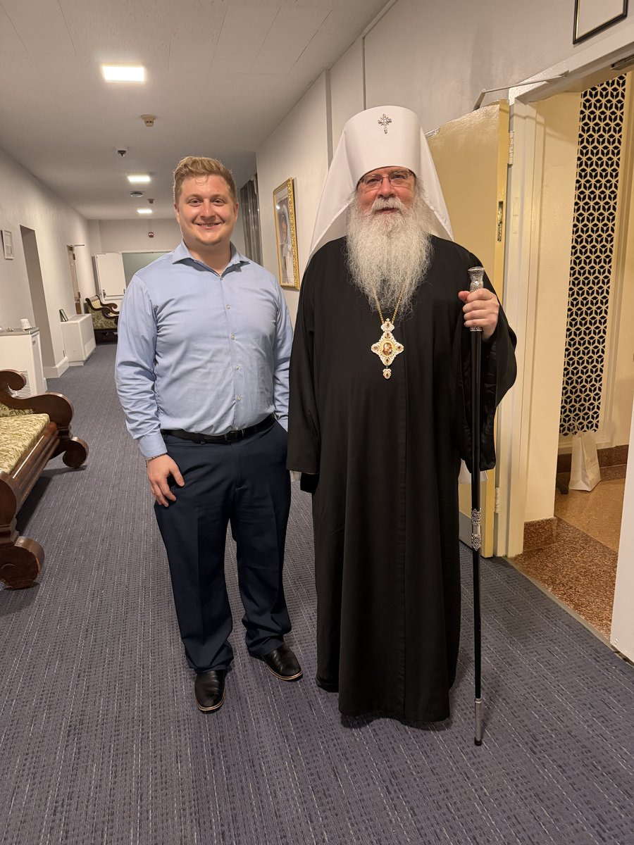 With Metropolitan Tikhon